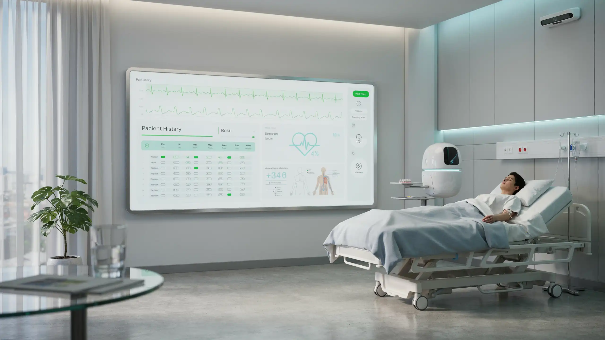 A Hospital Room Of The Future